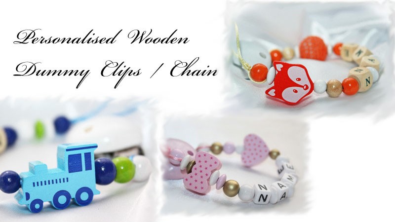 Personalised Wooden Dummy Chain / Strap
